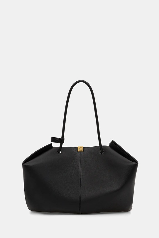 Coccinelle torebka skórzana Kamy skóra licowa czarny E1.U2L.11.02.01