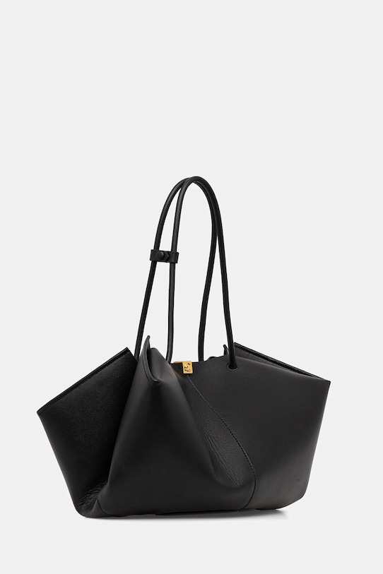 Coccinelle torebka skórzana Kamy E1.U2L.11.02.01 czarny SS26