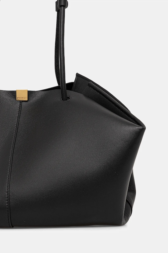 Akcesoria Coccinelle torebka skórzana Kamy E1.U2L.11.02.01 czarny