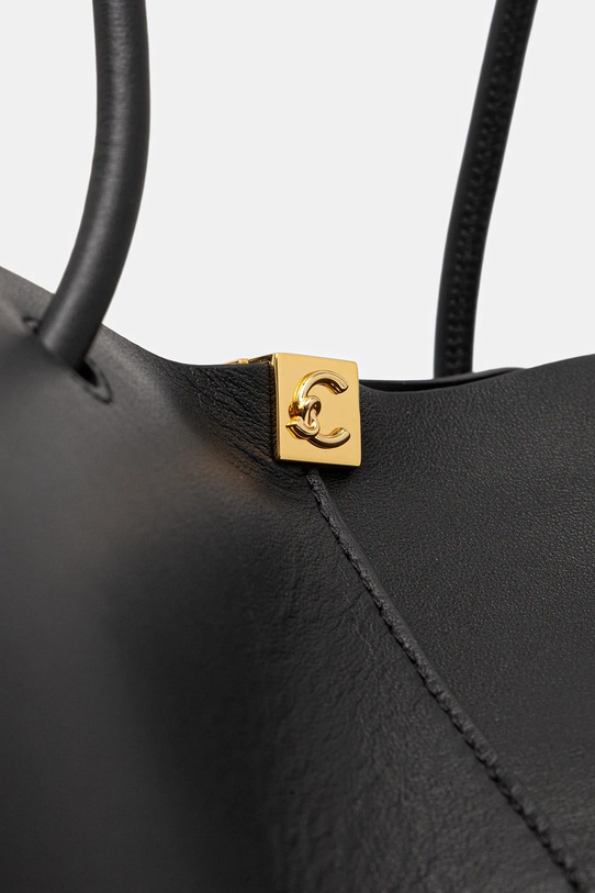 Coccinelle torebka skórzana Kamy czarny E1.U2L.11.02.01