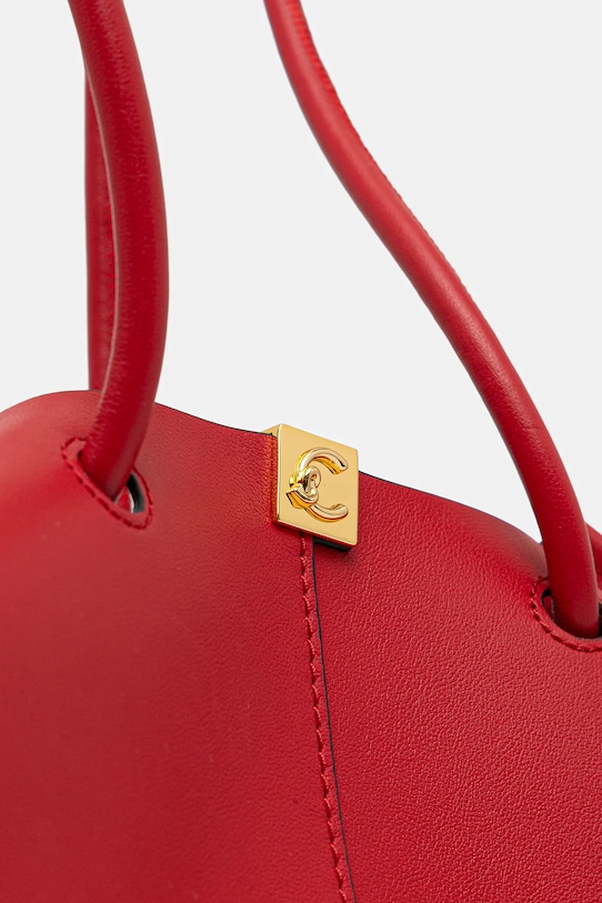 Coccinelle torebka skórzana KAMY czerwony E1.U2L.11.03.01