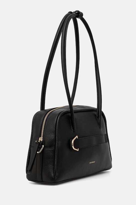 Coccinelle torebka skórzana PAKI E1.U4A.12.01.01 czarny SS26