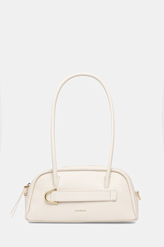 Coccinelle torebka skórzana PAKI skóra licowa beżowy E1.U4A.12.02.01