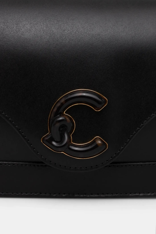 Coccinelle torebka skórzana C-ME CALF&MARB czarny E1.U4G.12.03.01