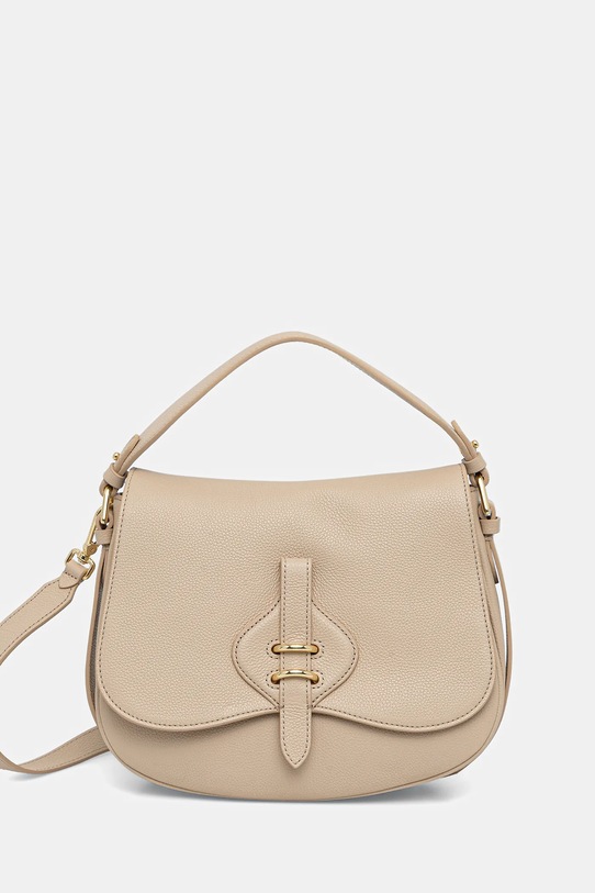 Coccinelle torebka skórzana MAVERY skóra licowa beżowy E1.U7F.18.01.01