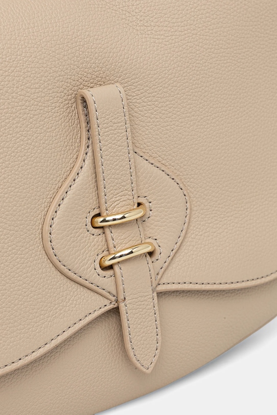 Coccinelle torebka skórzana MAVERY beżowy E1.U7F.18.01.01