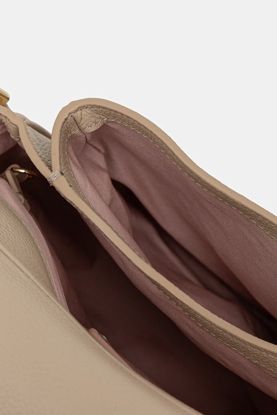 Coccinelle torebka skórzana MAVERY E1.U7F.18.01.01 beżowy