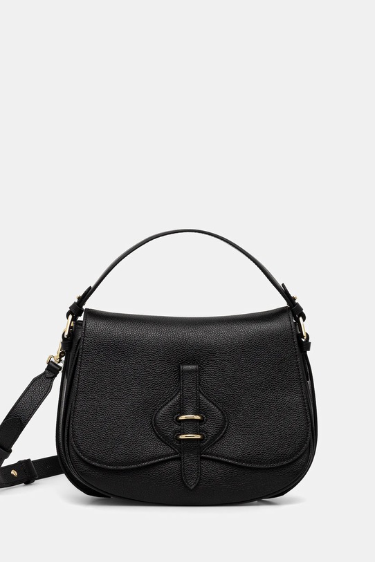 Coccinelle torebka skórzana MAVERY skóra licowa czarny E1.U7F.18.01.01