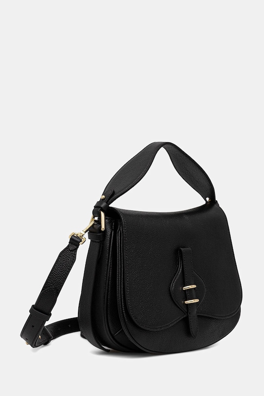 Coccinelle torebka skórzana MAVERY E1.U7F.18.01.01 czarny SS26