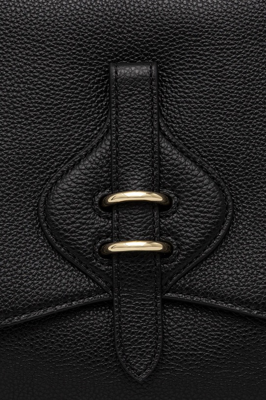 Coccinelle torebka skórzana MAVERY E1.U7F.18.01.01 czarny