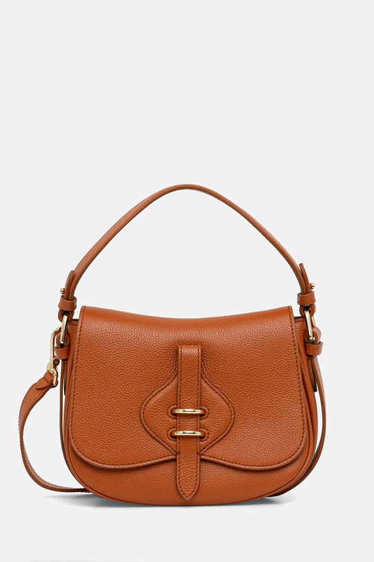 Coccinelle torebka skórzana MAVERY skóra licowa pomarańczowy E1.U7F.18.02.01