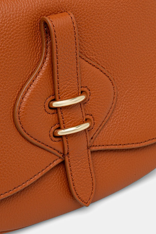 Coccinelle torebka skórzana MAVERY pomarańczowy E1.U7F.18.02.01