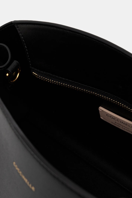 Coccinelle torebka skórzana TYLDE czarny E1.U7K.12.01.01