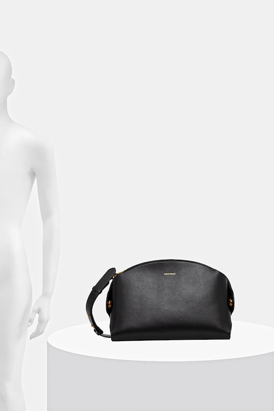 Coccinelle torebka skórzana TYLDE E1.U7K.12.01.01 czarny