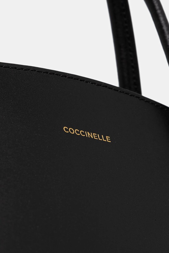 Coccinelle torebka skórzana TYLDE czarny E1.U7K.18.01.01