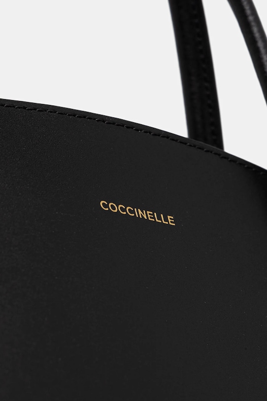 Coccinelle torebka skórzana TYLDE czarny E1.U7K.18.01.01