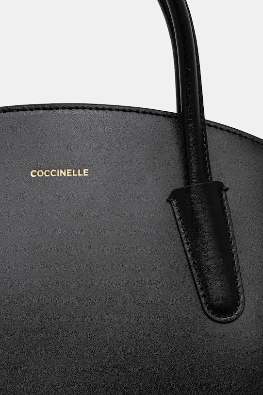 Coccinelle torebka skórzana TYLDE E1.U7K.18.02.01 czarny