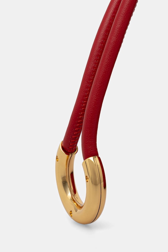 Coccinelle torebka skórzana FINN POUCH czerwony E1.UAA.58.01.01