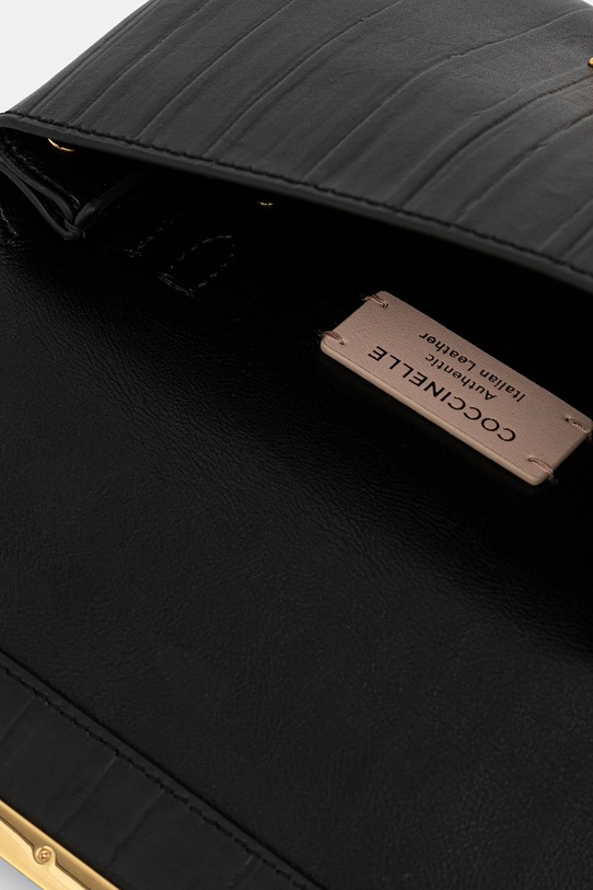 Coccinelle torebka skórzana ARLETTIS PLISSE E1.UD9.55.B7.01 czarny