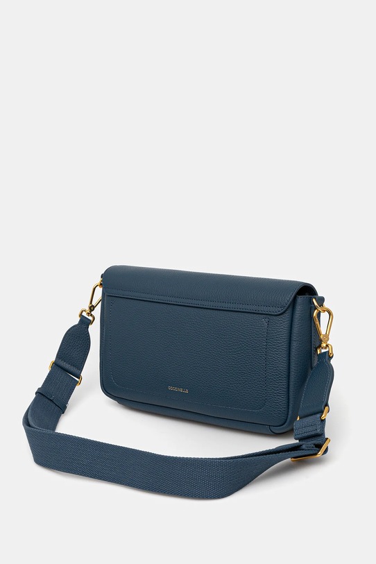 Akcesoria Coccinelle torebka skórzana C-ME LOCK E1.U4K.12.01.01 niebieski