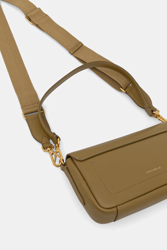 Akcesoria Coccinelle torebka skórzana C-ME LOCK E1.U4K.12.02.01 zielony