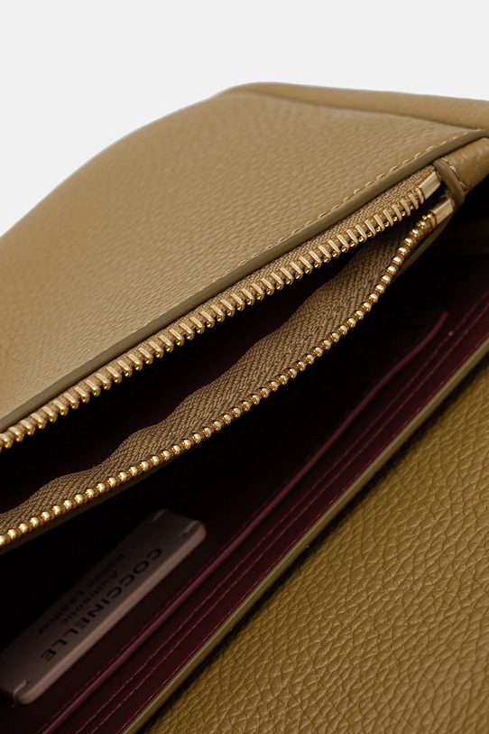 Coccinelle torebka skórzana C-ME LOCK zielony E1.U4K.12.02.01