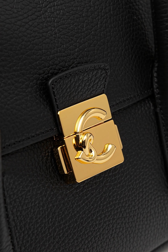 Akcesoria Coccinelle torebka skórzana C-ME LOCK E1.U4K.12.03.01 czarny