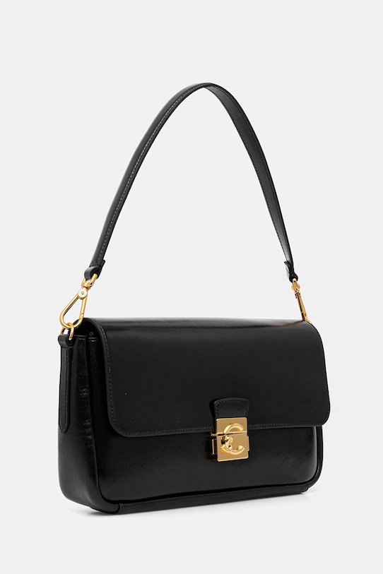 Coccinelle torebka skórzana C-ME LOCK E1.U4M.12.01.01 czarny SS26