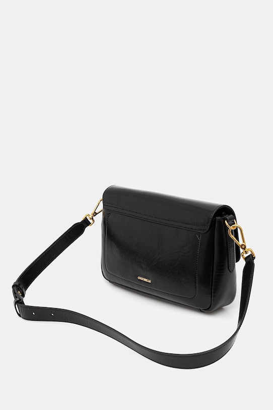 Akcesoria Coccinelle torebka skórzana C-ME LOCK E1.U4M.12.01.01 czarny