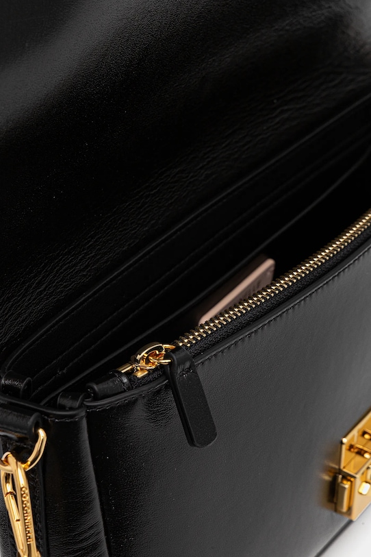 Coccinelle torebka skórzana C-ME LOCK E1.U4M.12.01.01 czarny