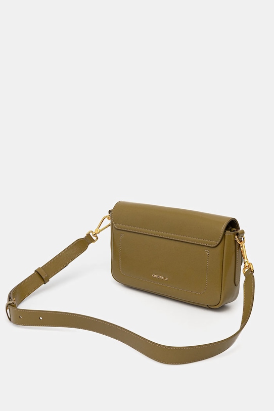 Accesorii Coccinelle geantă de piele C-ME LOCK E1.U4M.12.02.01 verde