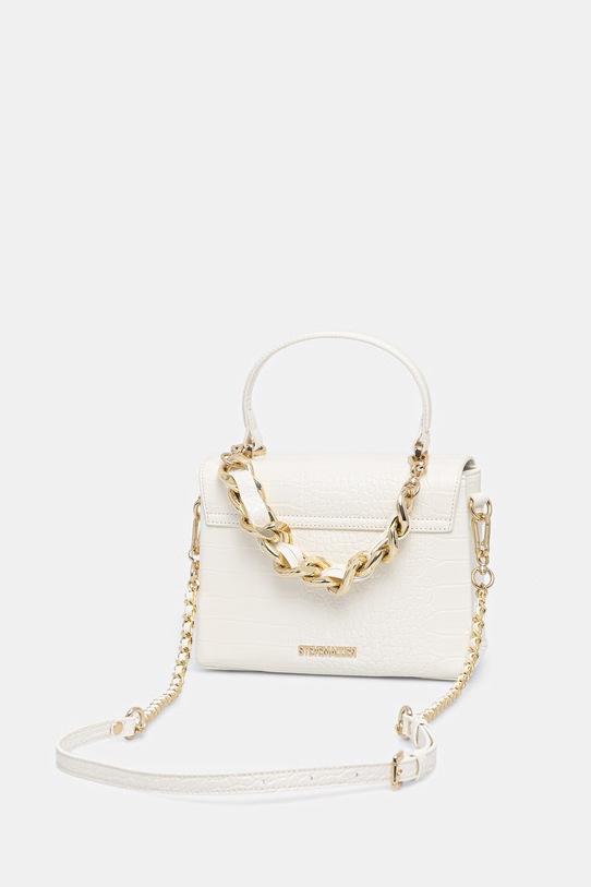 Doplnky Steve Madden kufríková kabelka dámska z imitácie kože Bworsh-C SM13002457 biela