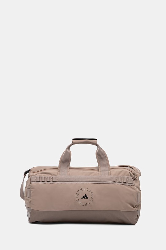 Αθλητική τσάντα adidas by Stella McCartney υφασμάτινο καφέ KB7825