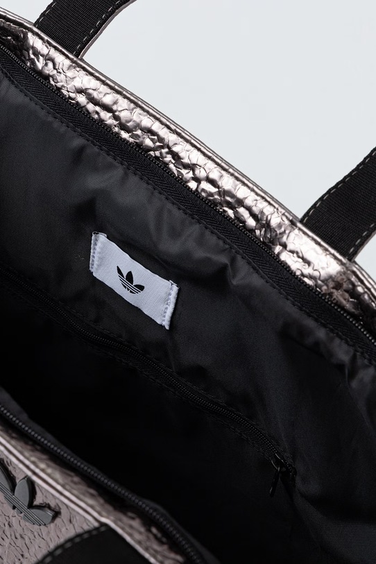 adidas Originals torebka tote damska Adicolor KD7886 srebrny