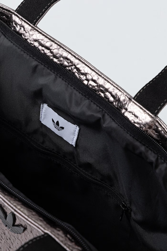 adidas Originals torebka tote damska Adicolor KD7886 srebrny