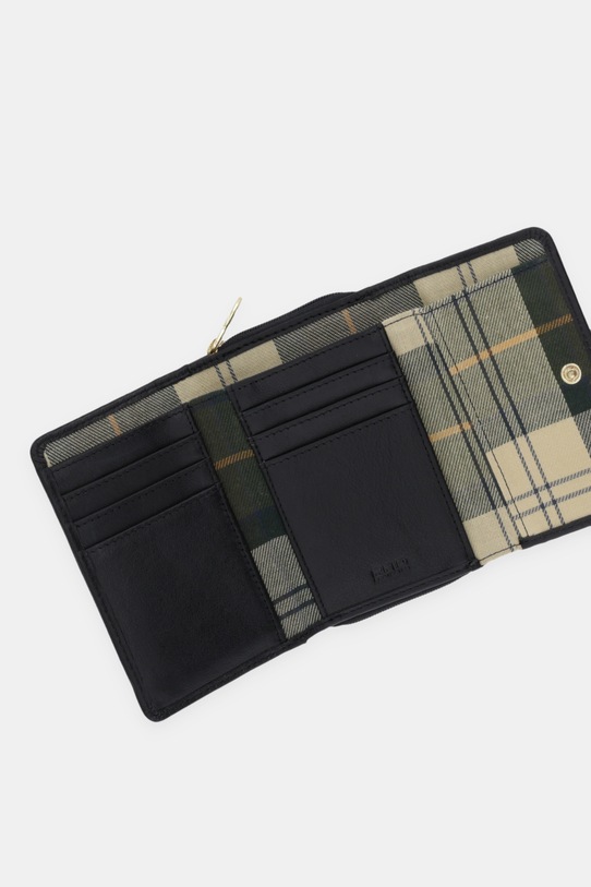 Akcesoria Barbour portfel skórzany Rosa LAC0351 czarny