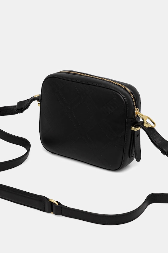 Akcesoria Barbour torebka skórzana Daphne LBA0510 czarny