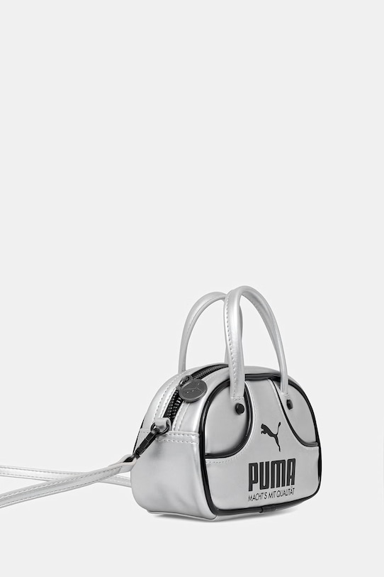 Puma torebka 1976 Metallic Micro Grip 092485 srebrny SS26