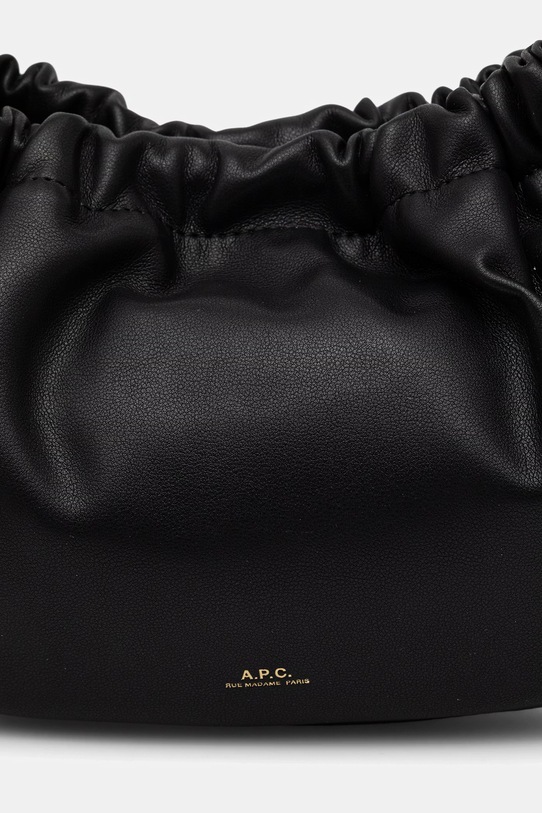 A.P.C. torebka SAC NINON HOOP czarny PUAAT.F67049