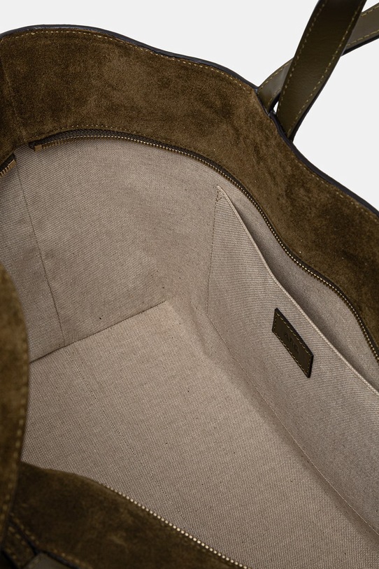 Замшева сумочка A.P.C. LE DRUMMER PXCAL.F67057 зелений