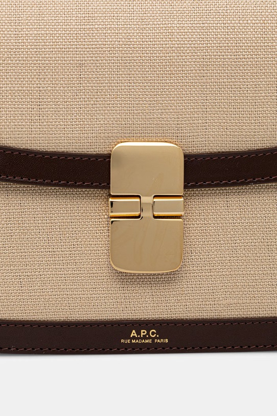 A.P.C. torebka crossbody damska SAC GRACE SMALL beżowy LIAFB.F61413