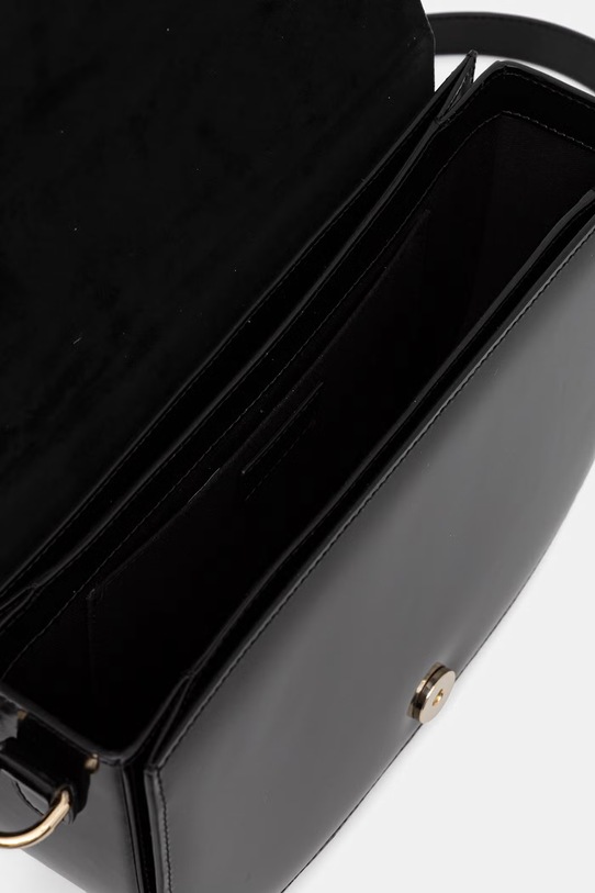 A.P.C. torebka bagietka damska skórzana LE B-SIDE PXCBT.F67020 czarny