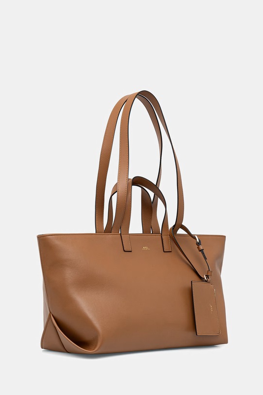 A.P.C. LE DRUMMER torebka shopper damska skórzana PXCCY.F67057 brązowy SS26