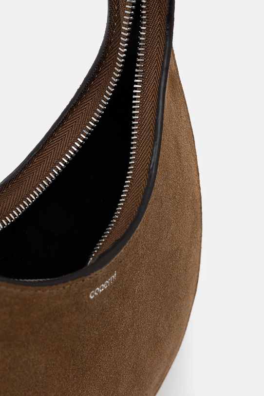 Coperni kopertówka zamszowa Soft Swipe COPBA108F6049 brązowy