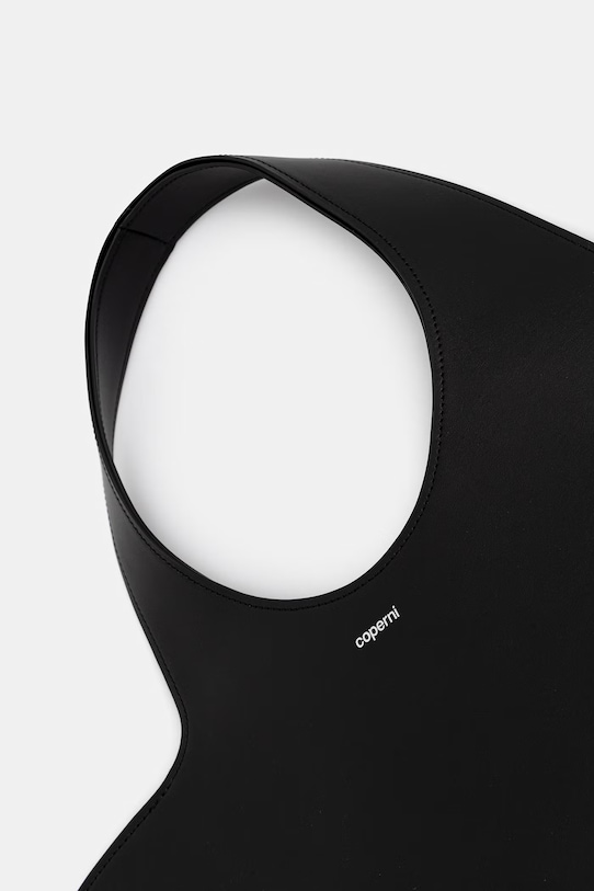 Coperni leather handbag Heart black COPBA14F6083