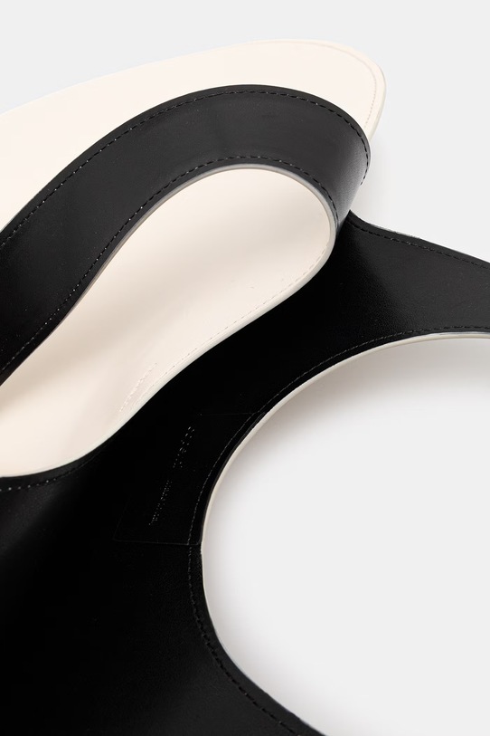 Coperni torebka skórzana Heart COPBA14F6045 beżowy