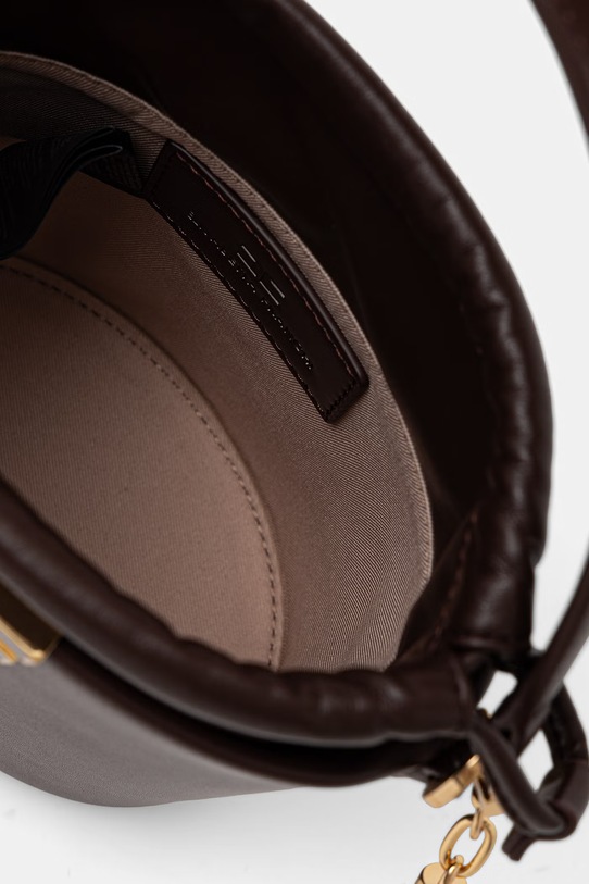 Elisabetta Franchi torebka kuferek damska BS92A61E2 brązowy