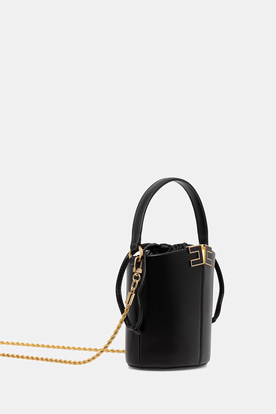 Elisabetta Franchi torebka kuferek damska BS92A61E2 czarny SS26