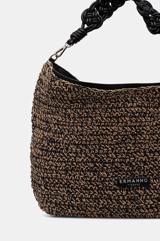 Akcesoria ERMANNO Firenze torebka shopper damska 12402085 beżowy