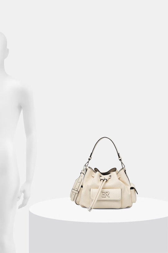 ERMANNO Firenze torebka worek damska z imitacji skóry 12402103